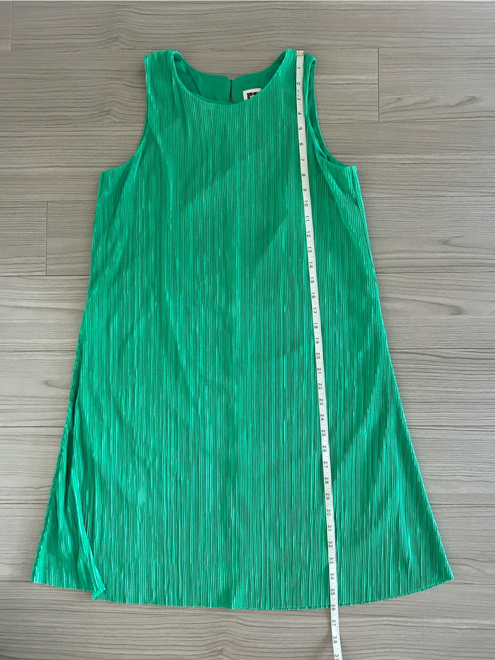 Anne Klein Green Sleeveless Dress